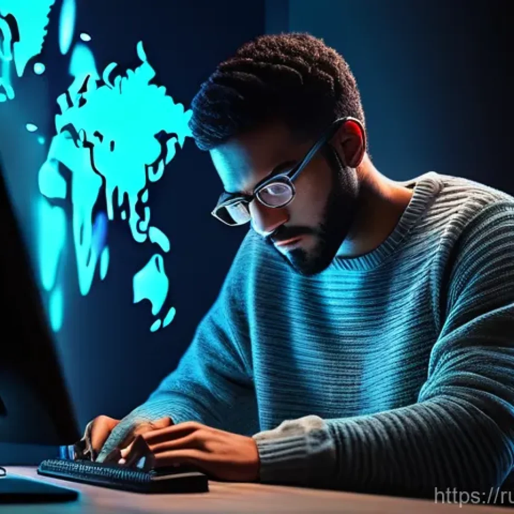 패스워드 관리 시스템 사용자 권한 관리 - **Prompt 1: Digital Vulnerability and the Overwhelmed User**
"A young adult, appearing slightly ...