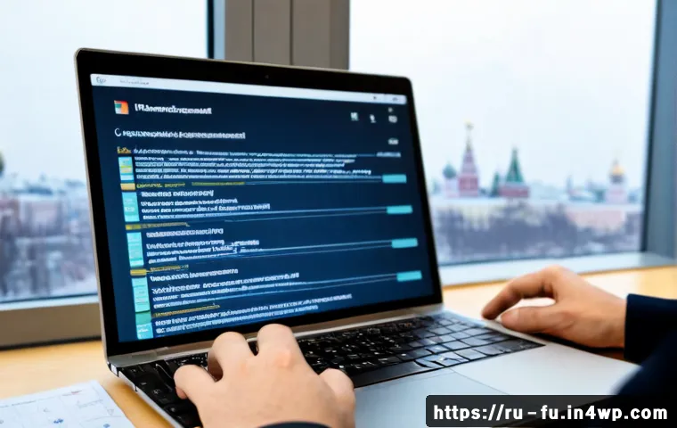 패스워드 보안 감사 체크리스트 - Photorealistic cybersecurity password security audit scene in a modern Russian office, an IT special...
